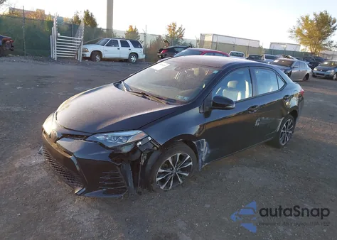 2017 Toyota Corolla Se из США, поврежденный, VIN 2T1BURHE4HC925626